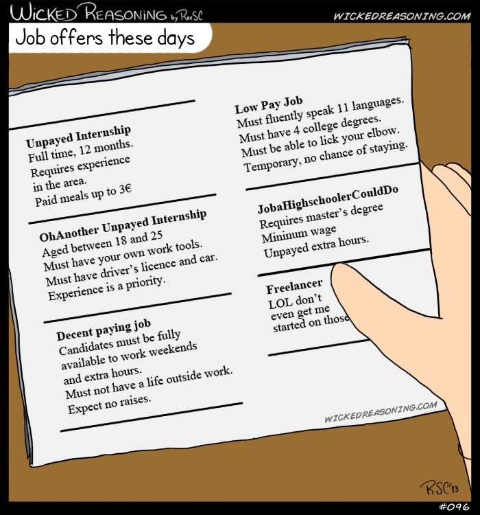 Jobs these days