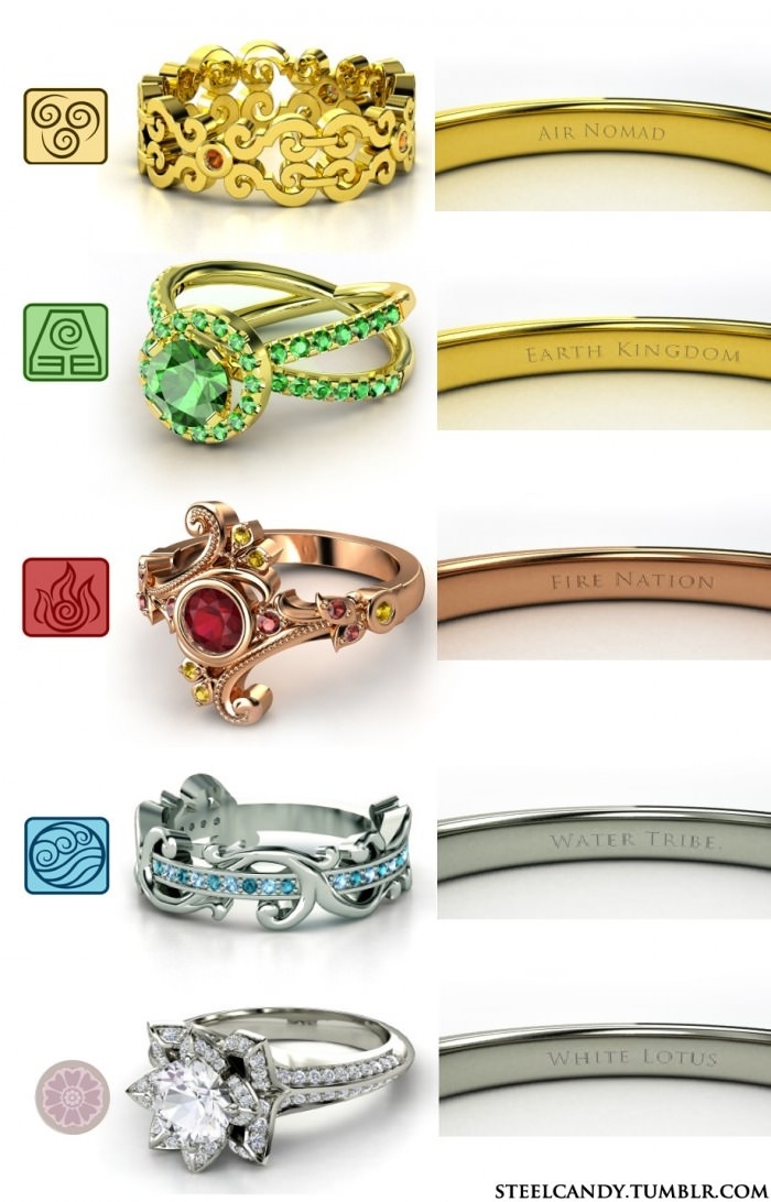 The Last Airbender rings