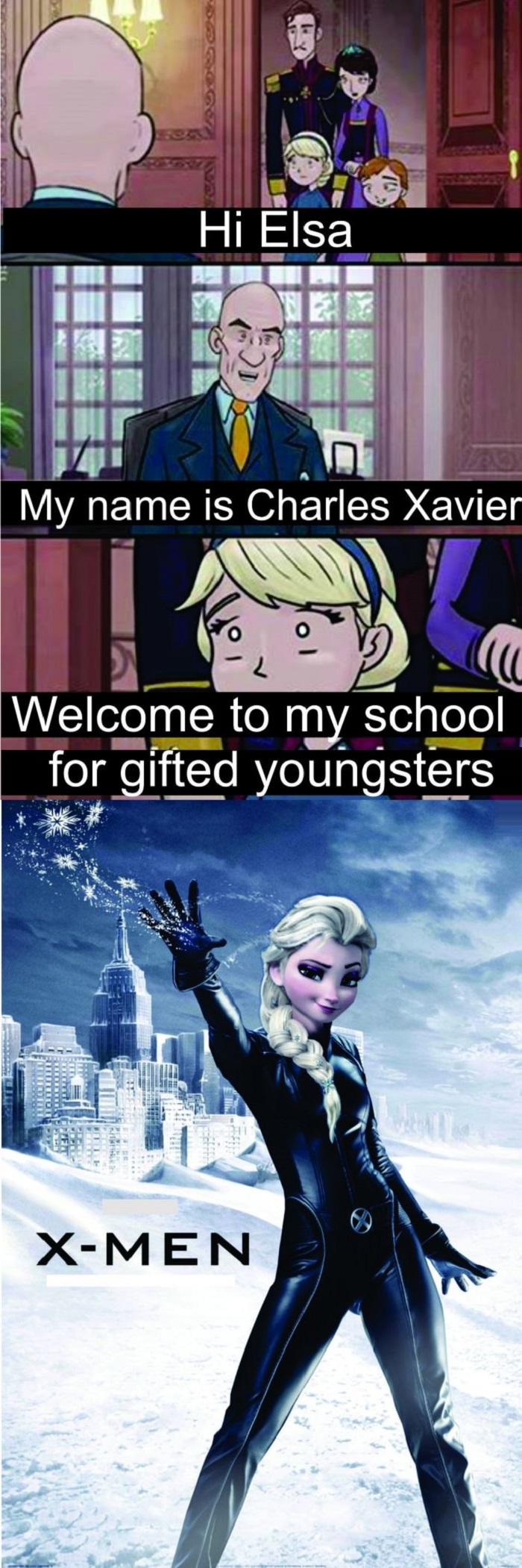 Elsa joins the X-Men