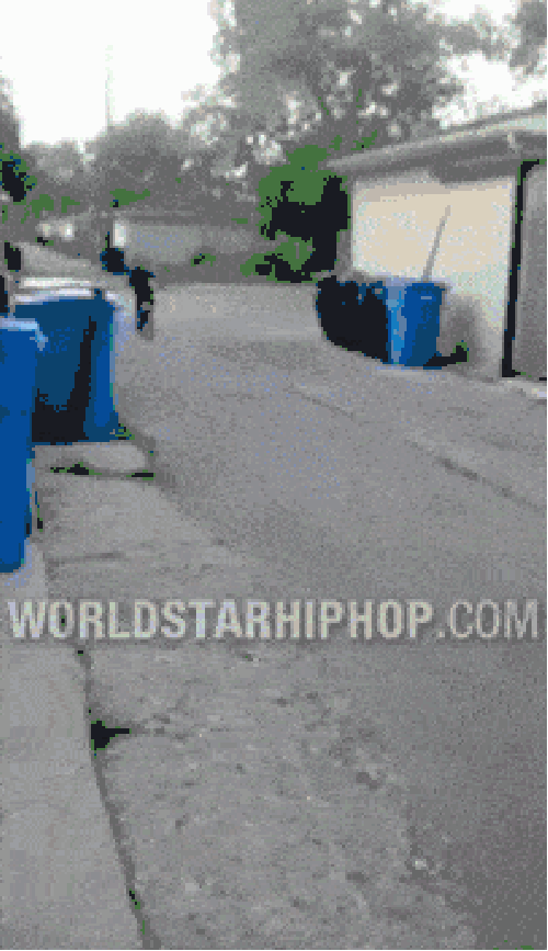 Drive by caught on camera