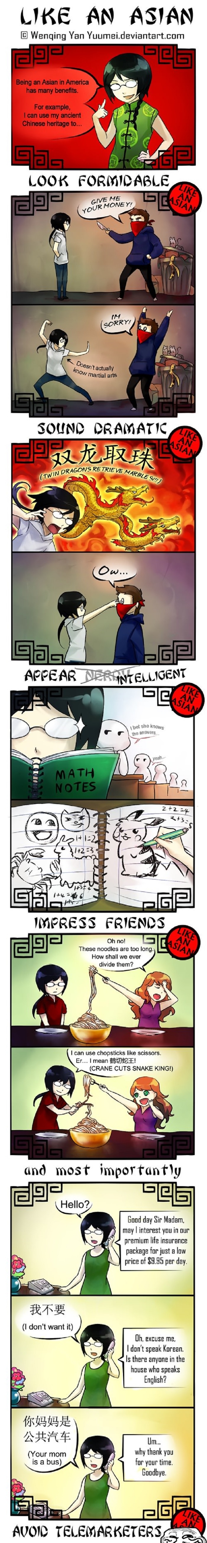 Like an Asian