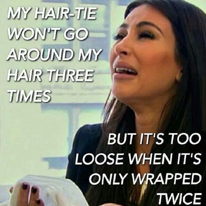 Long hair daily problem