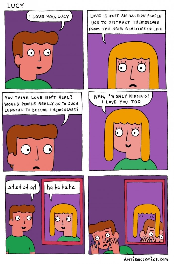 Love is an illusion