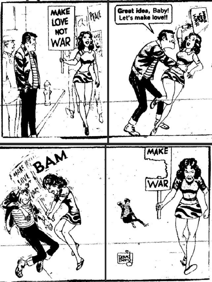 Make love not war