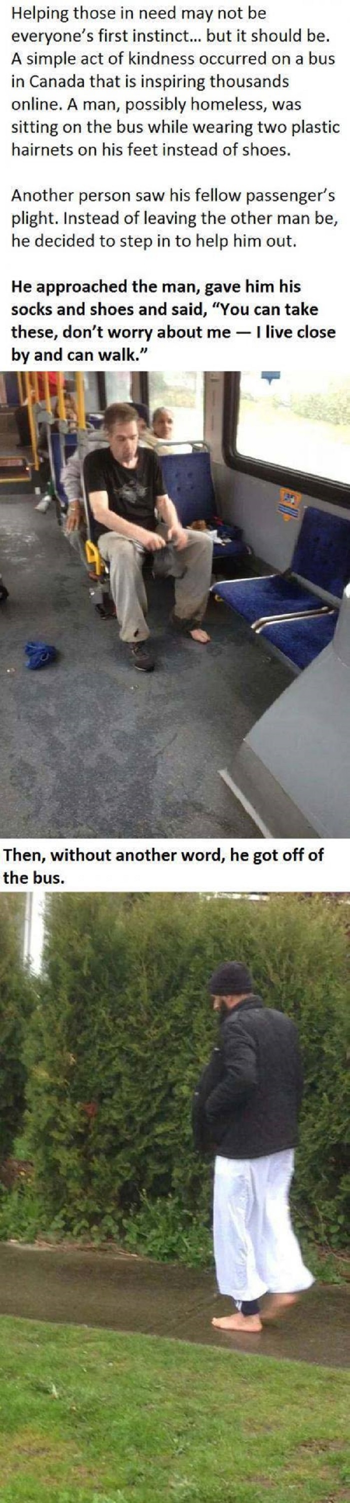 Faith in humanity restored