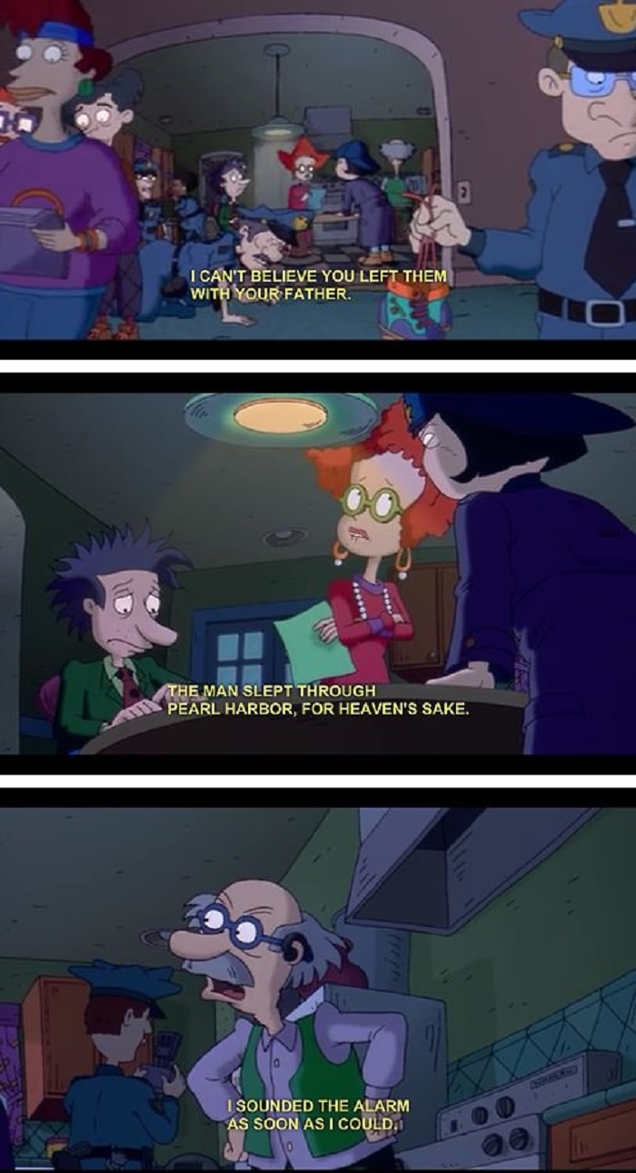 Dark humour from Rugrats