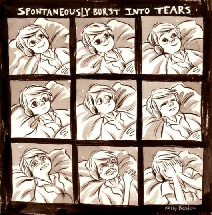 Overthinking at night