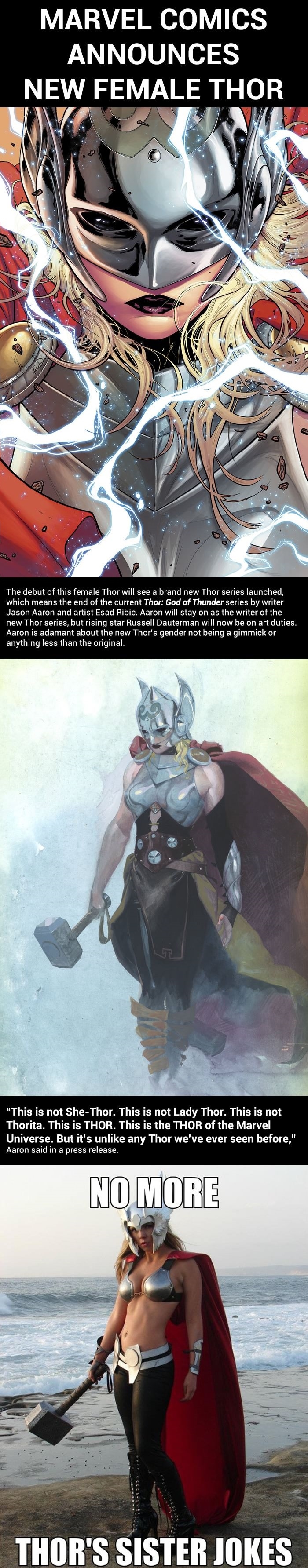 The new female Thor