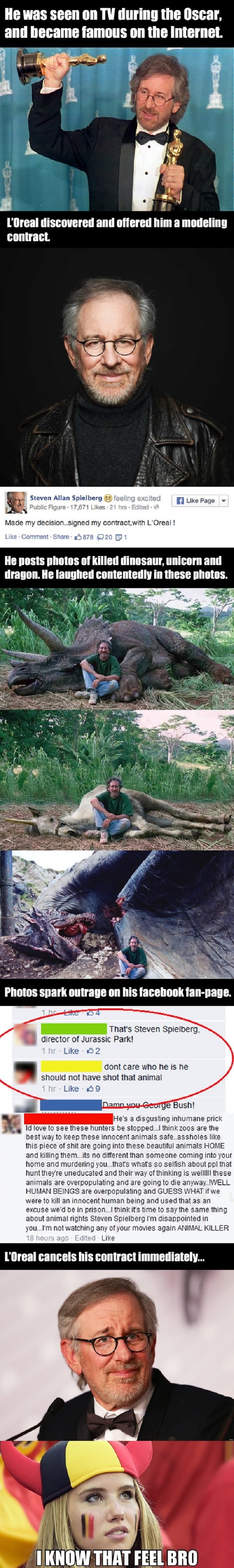 Rise and fall of Spielberg