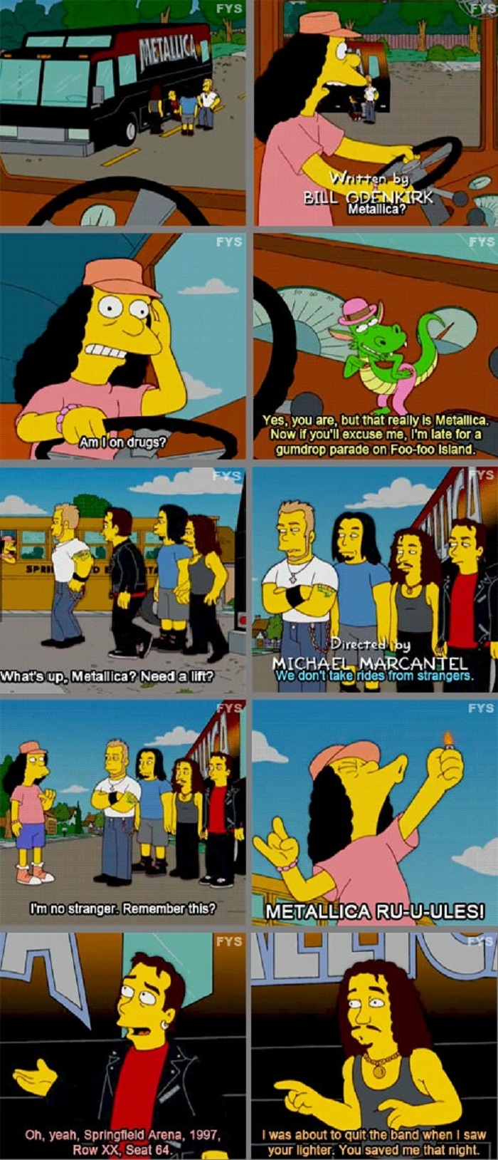 Metallica RU-U-ULES!