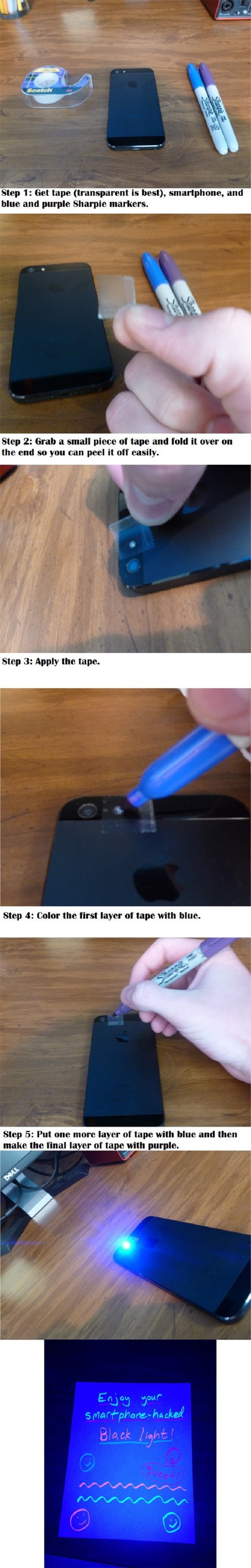 Blacklight phone hack