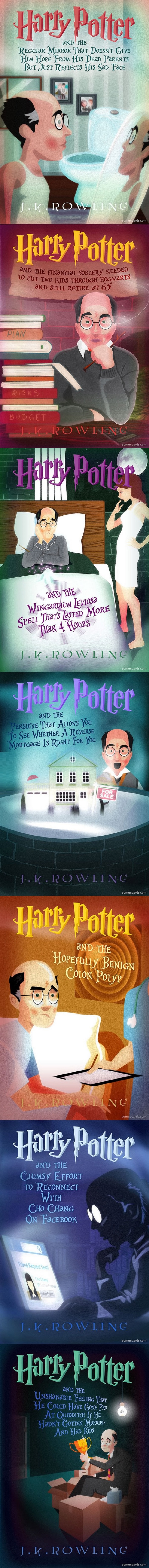 Middle-aged Harry Potter