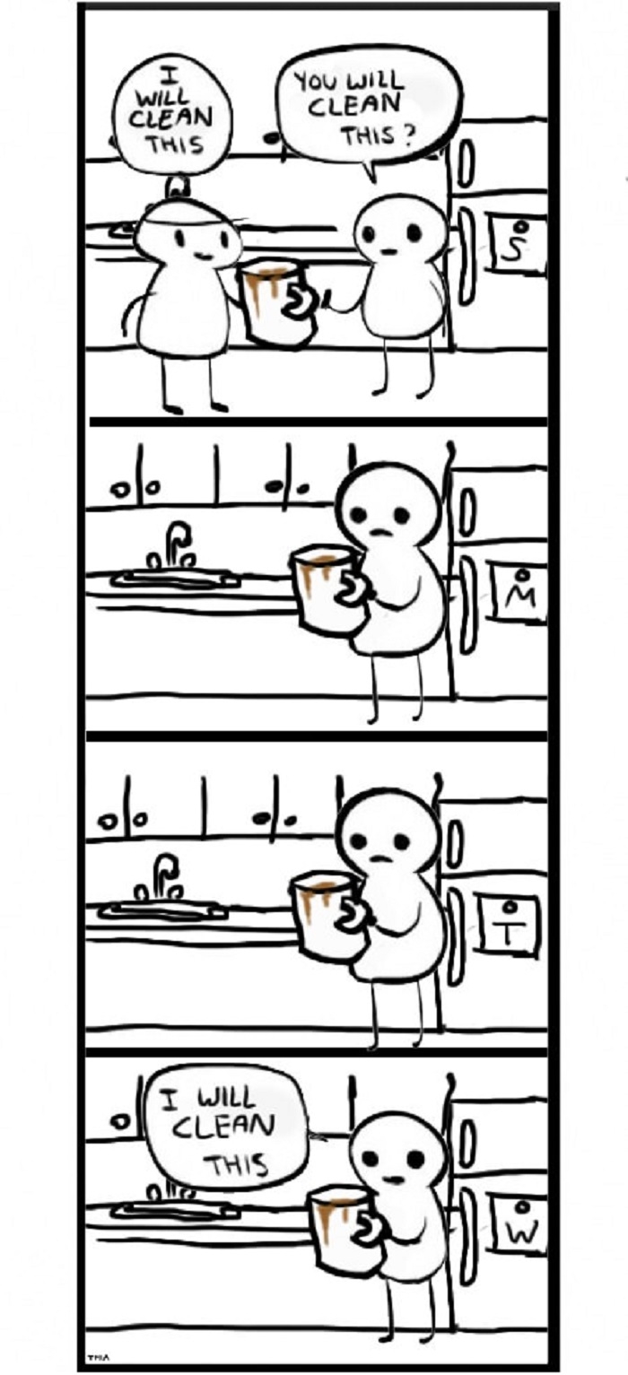 Living with roommates