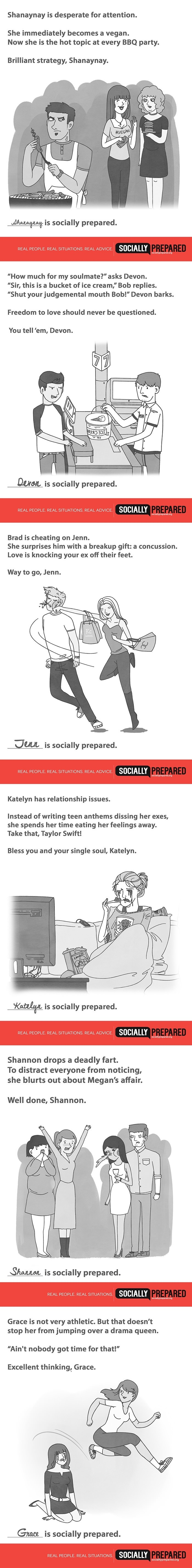 Are you socially prepared?