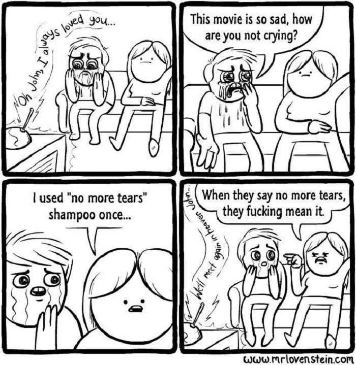 No more tears