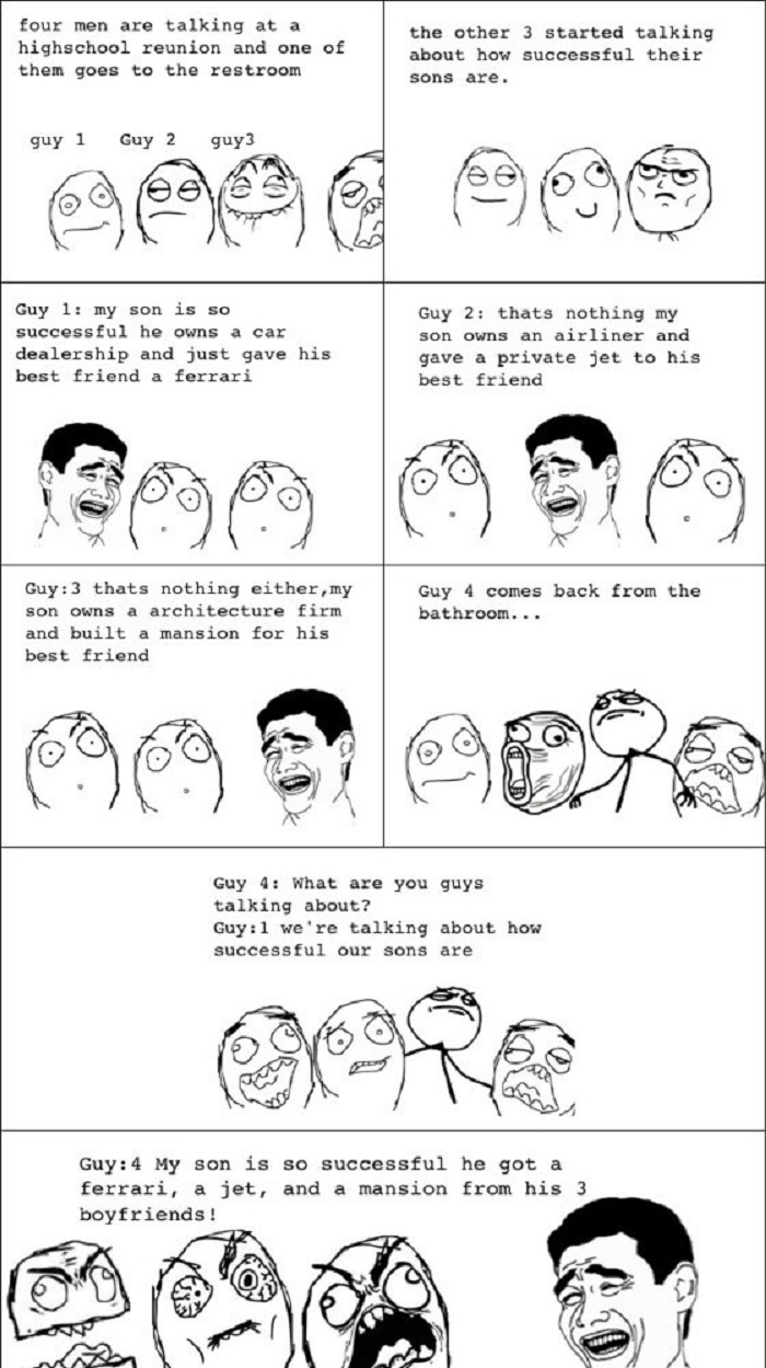 High school reunion rage
