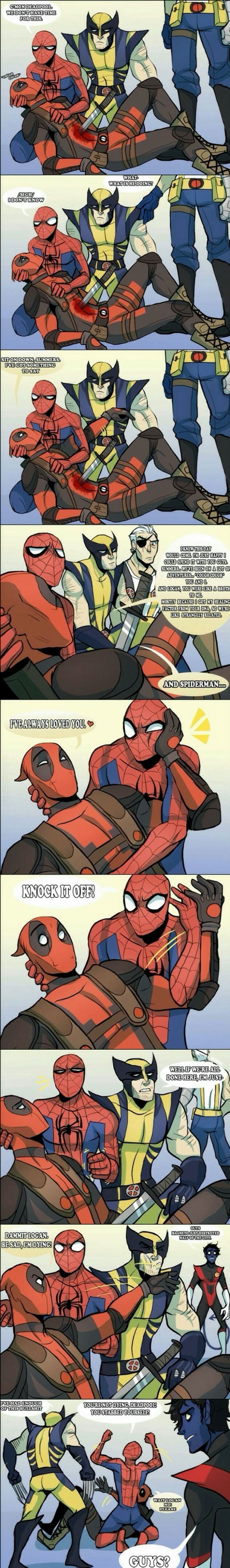 Deadpool wants to be loved