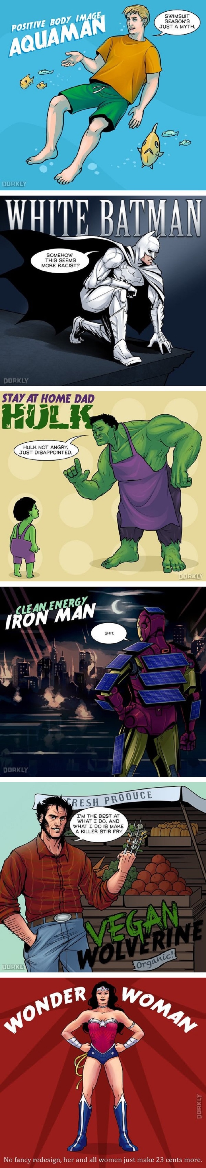 Progressive Superheroes
