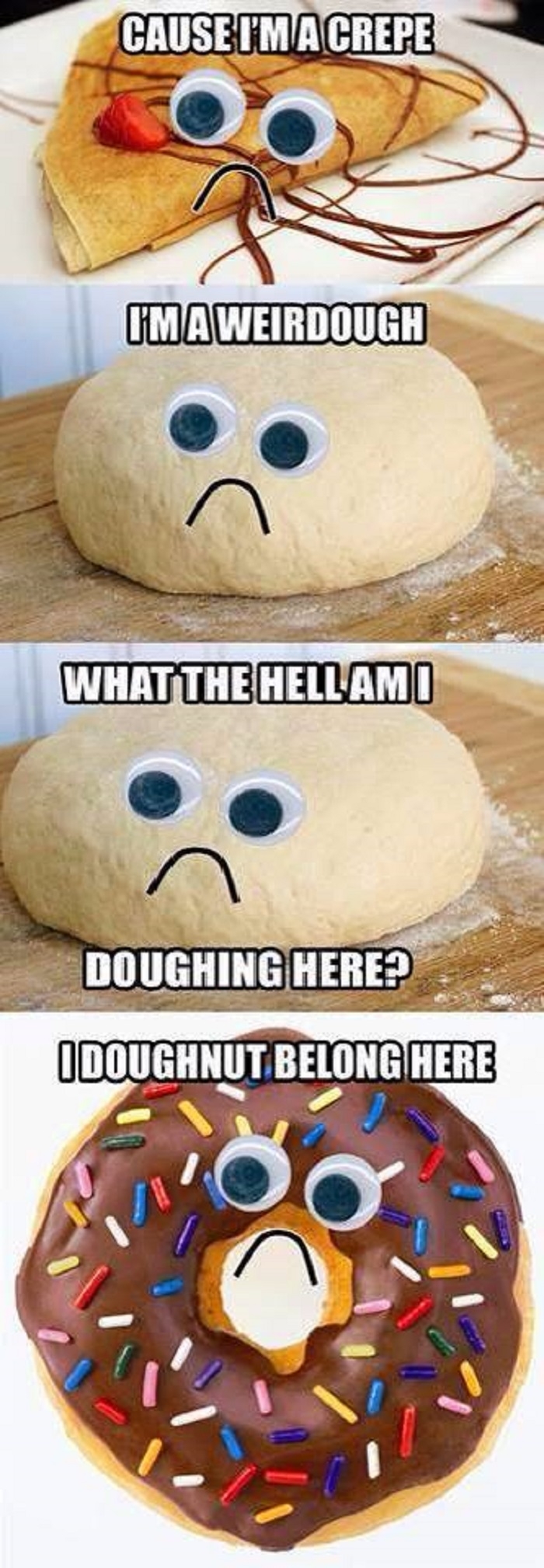 I'm a crepe..