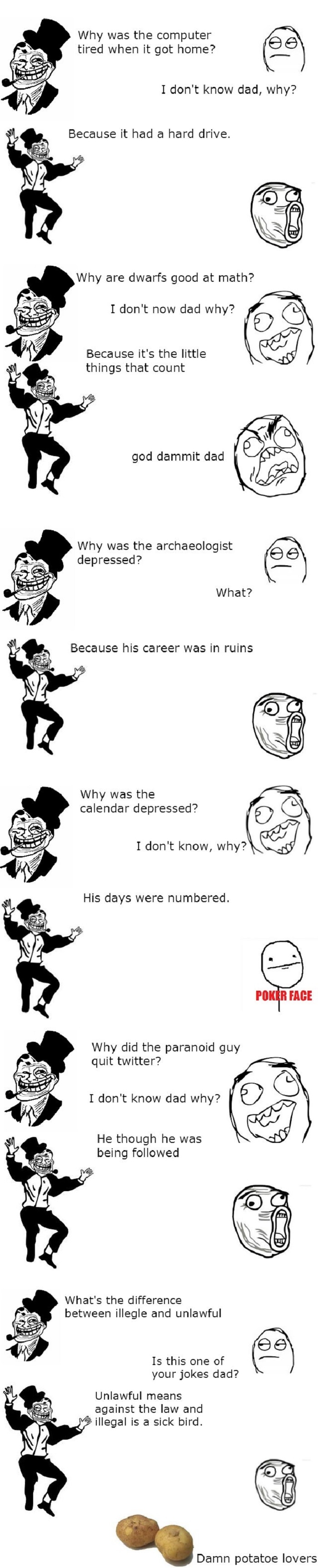 More dad jokes
