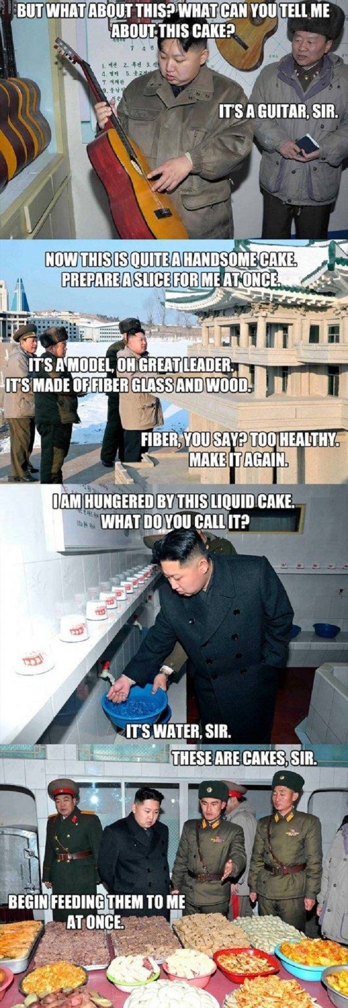 What Kim Jong Un sees