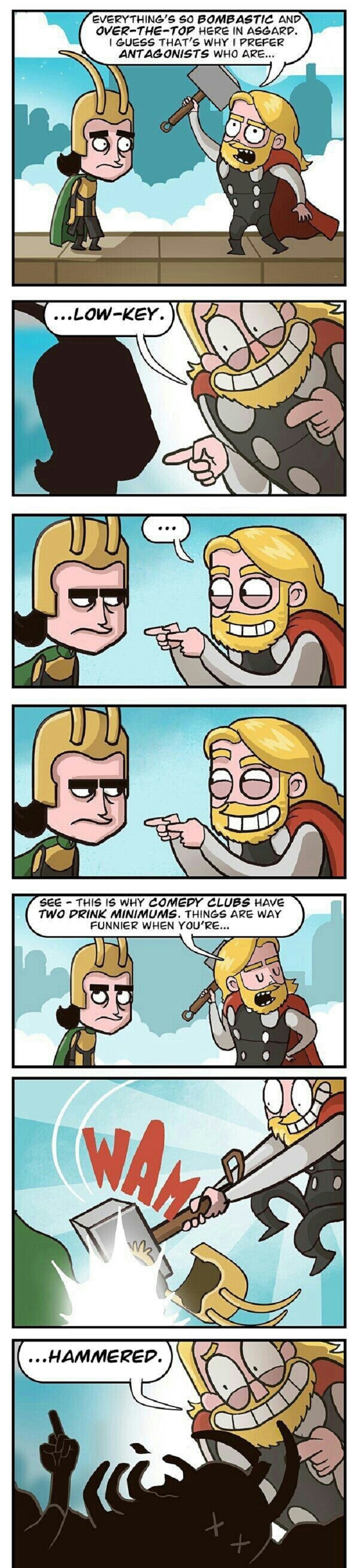 Oh stop it Thor