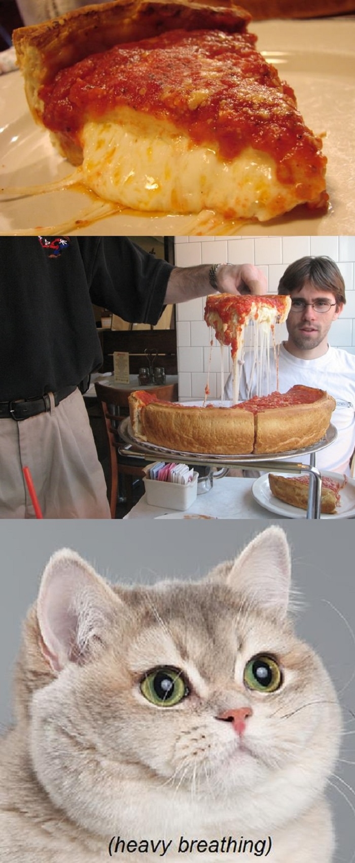 Overloaded cheese pizza