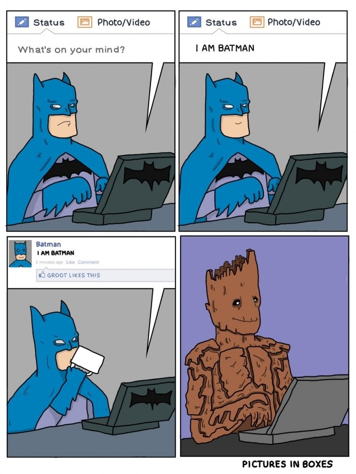 Groot liked this