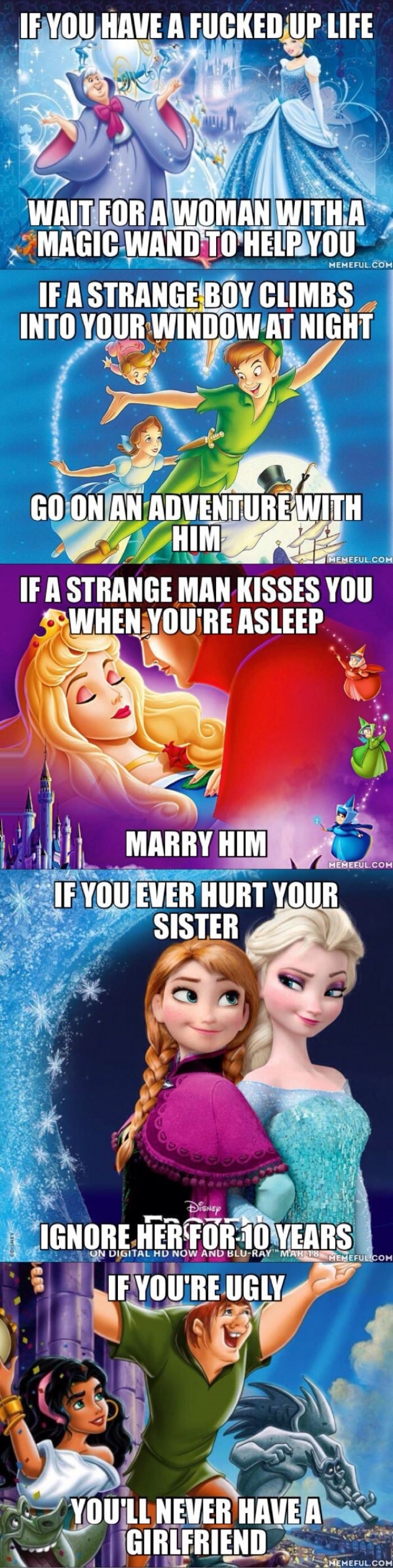 Things learnt from Disney