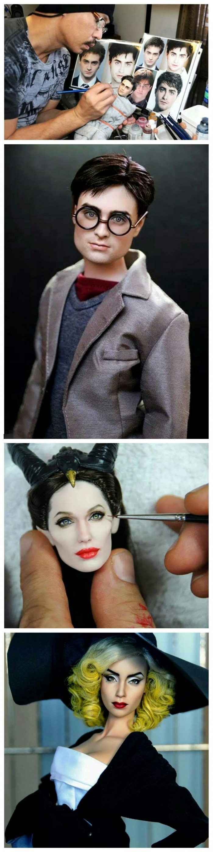Realistic celeb dolls