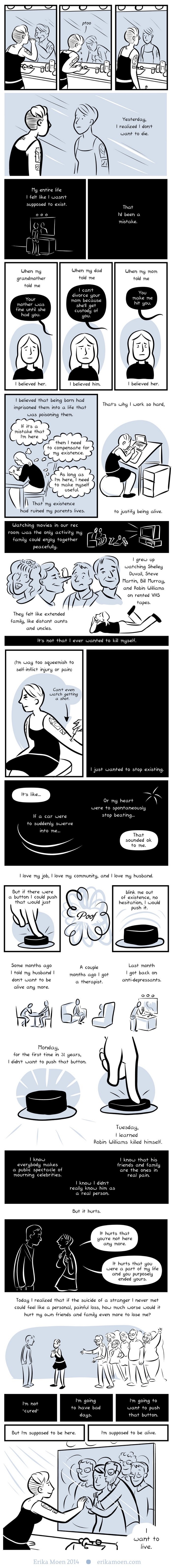 A comic about depression