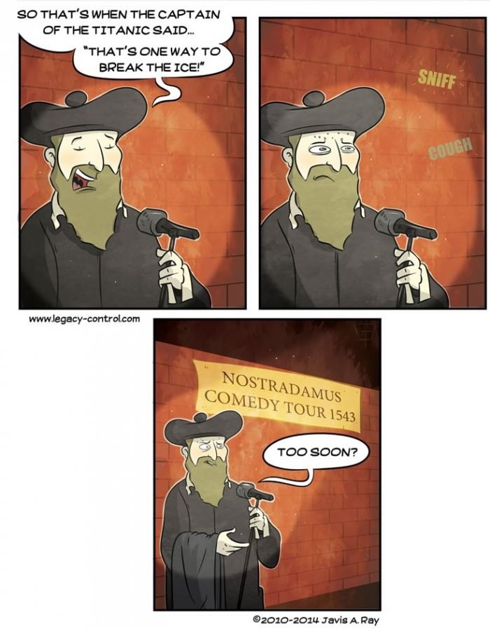 Too soon?