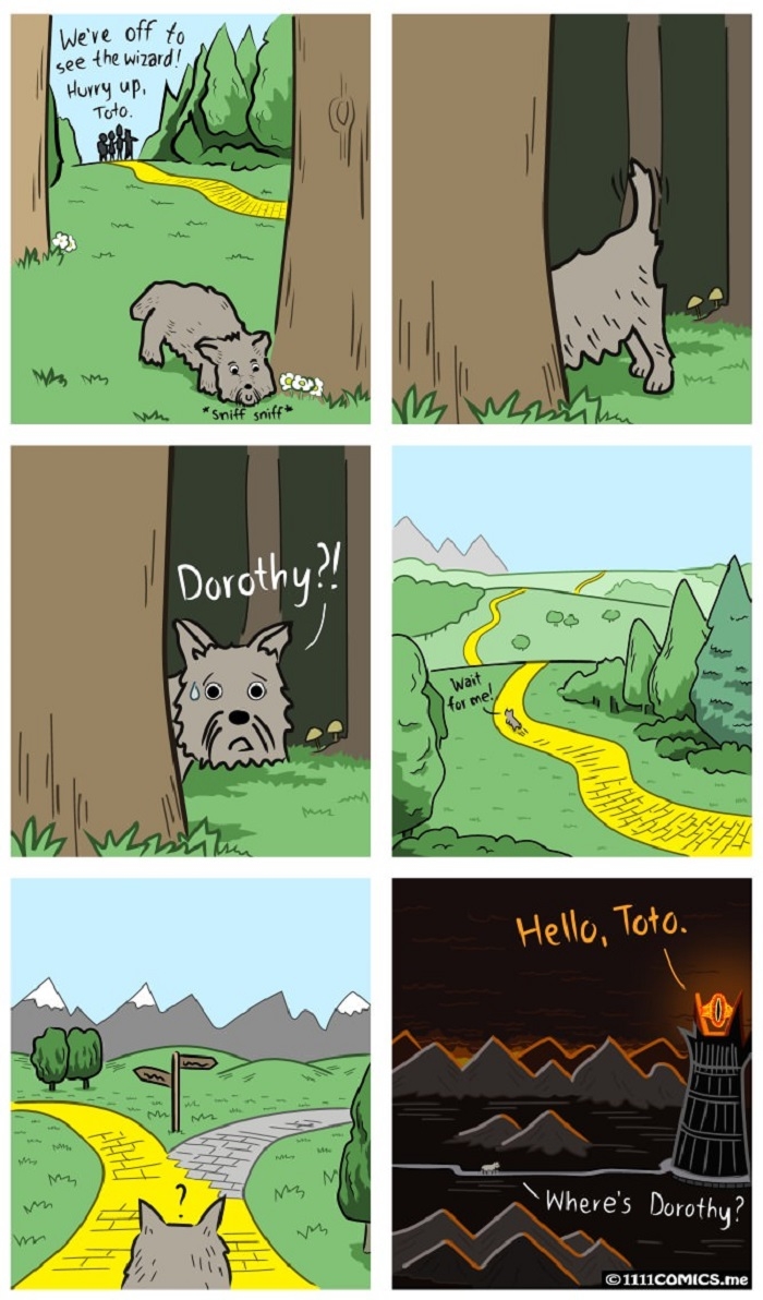 Follow the yellow brick road