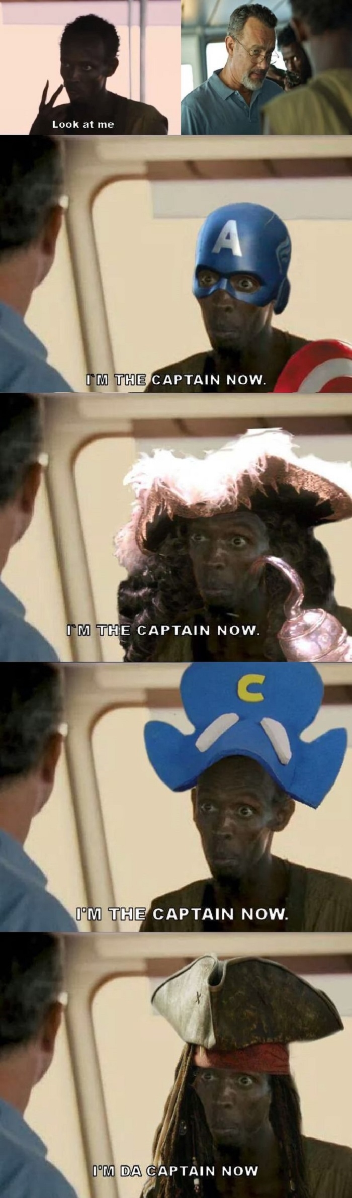 I'm the Captain now