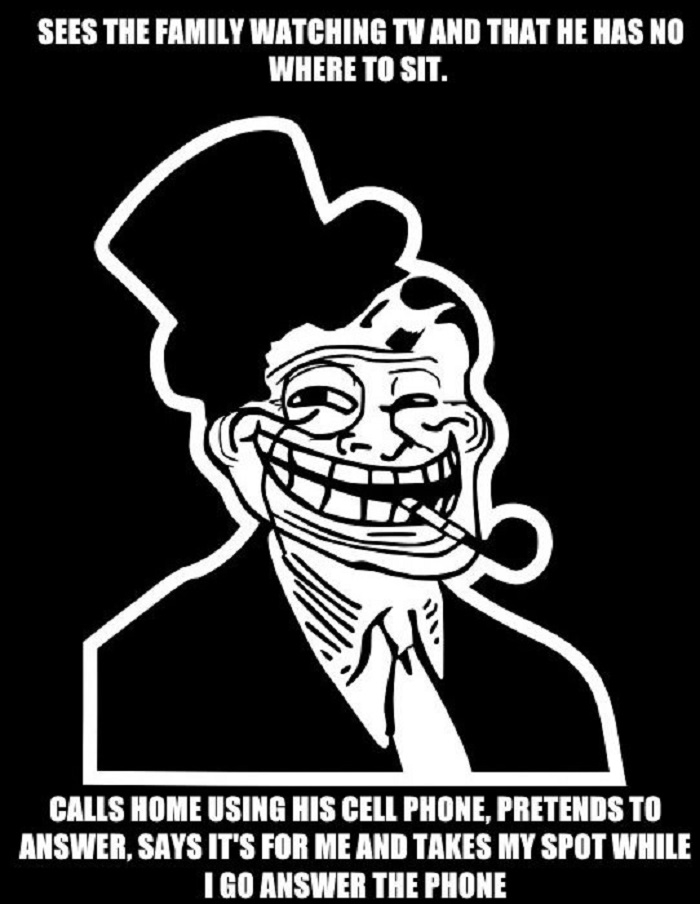 Troll dad