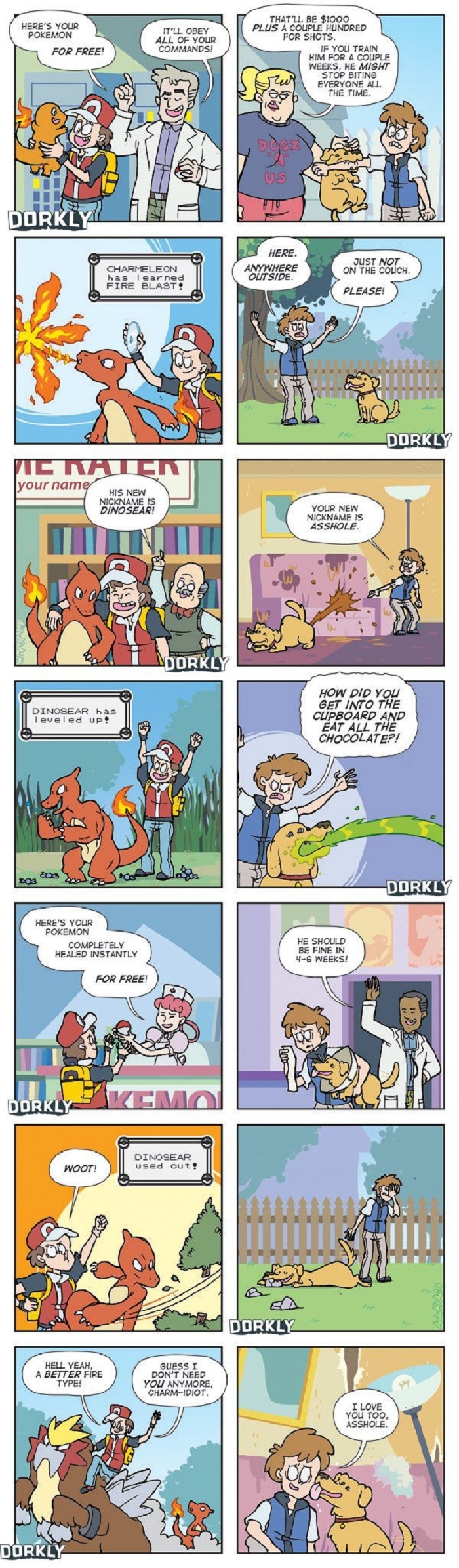 Owning a Pokemon