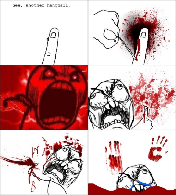 Damn hangnails
