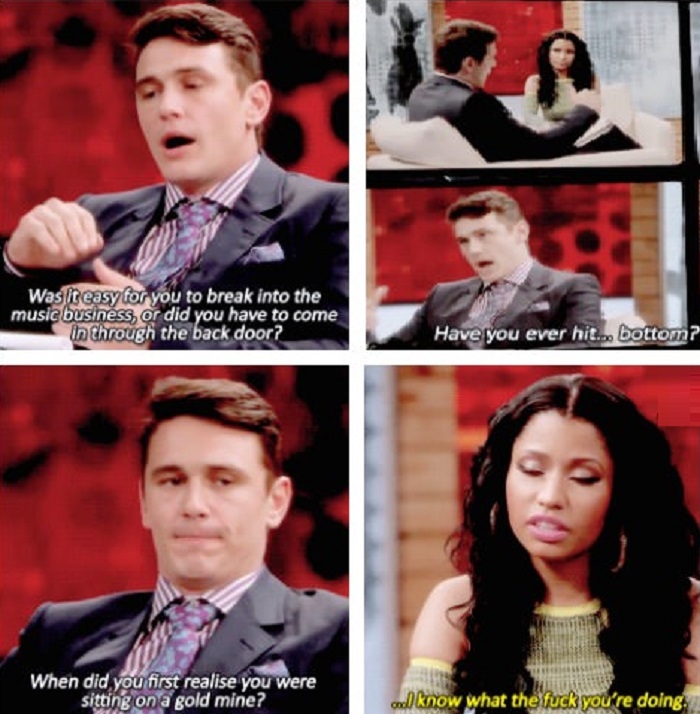 James interviews Nicki