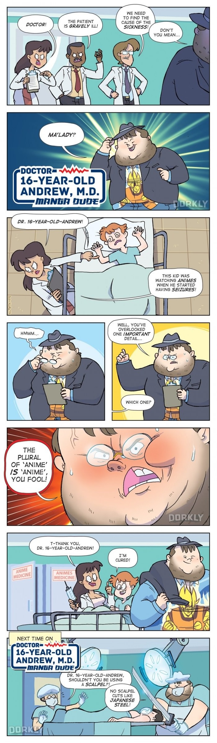 Nerdiest doctor possible
