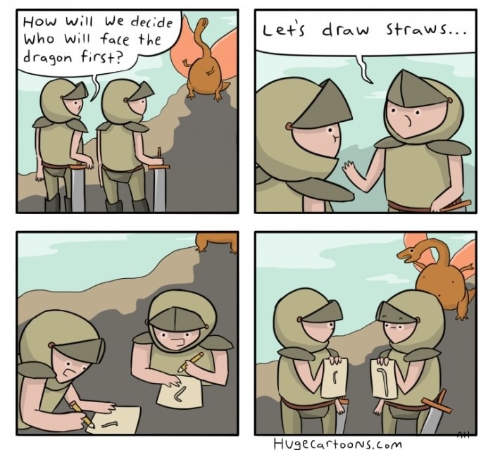 Knights of the brown table