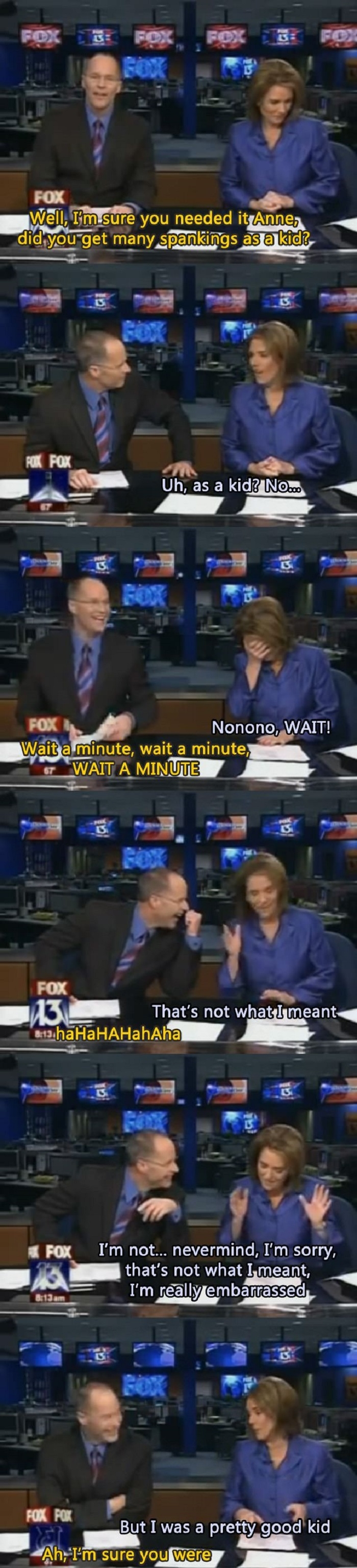 Now's the time to sp*nk