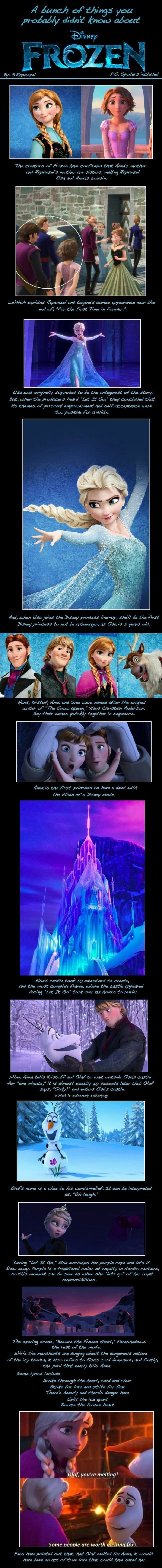 Some stuff about Frozen
