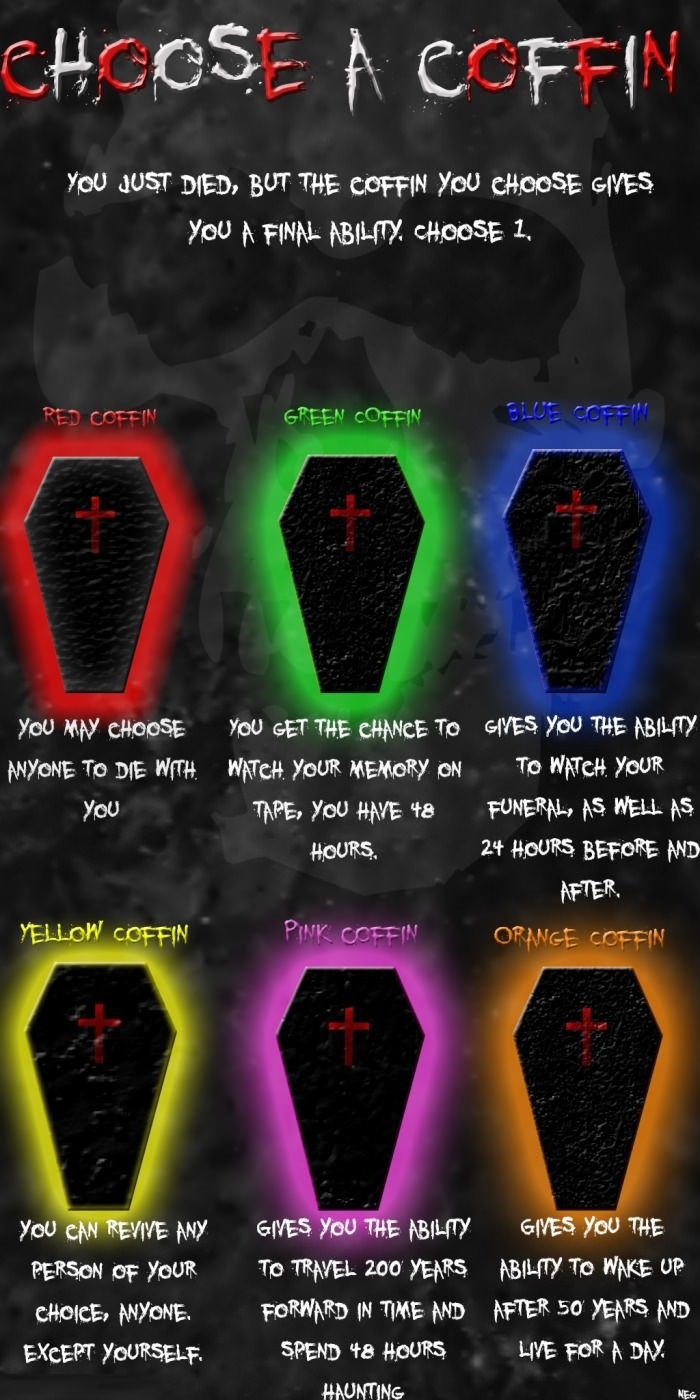 Choose your coffin wisely