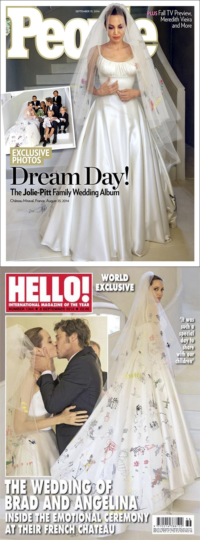 Angelina Jolie�s dress