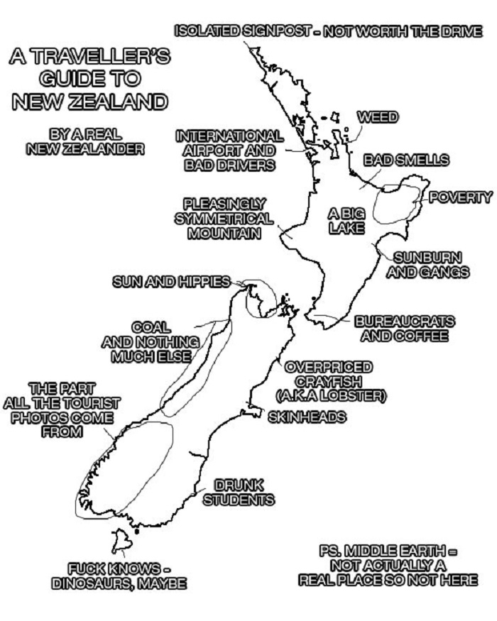 Traveller's guide to NZ