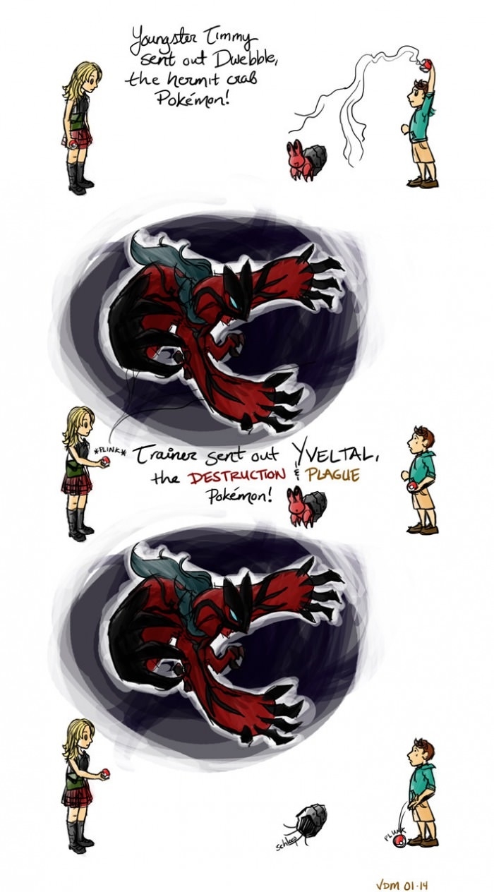 Pokemon battles