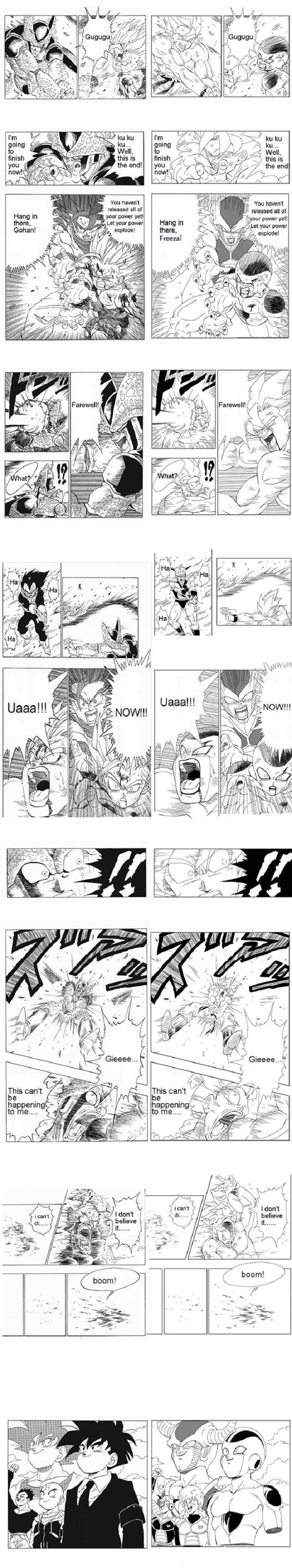 DBZ in parallel universes