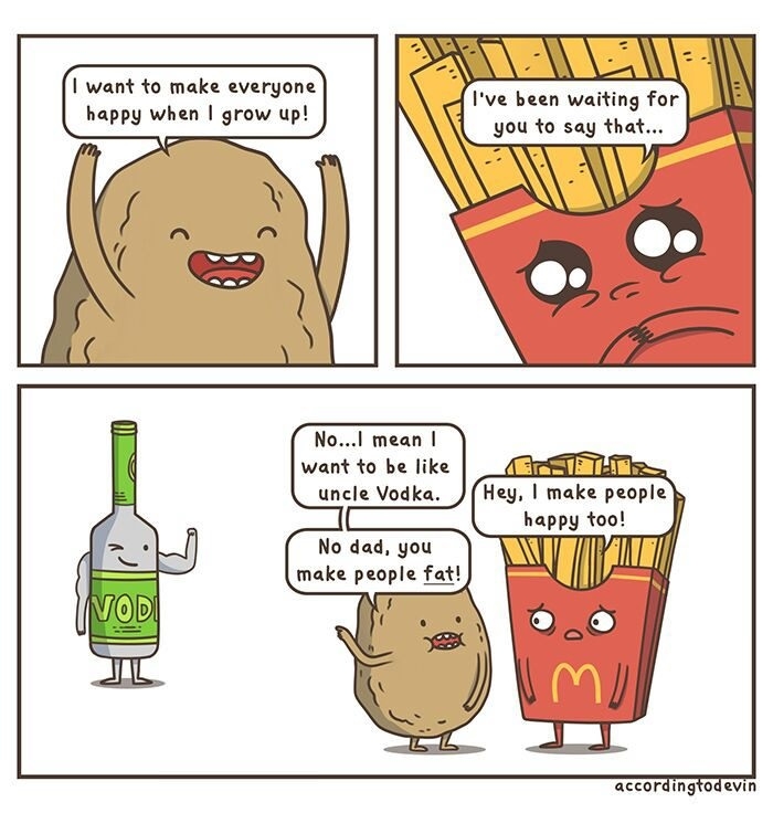 Poor french fries