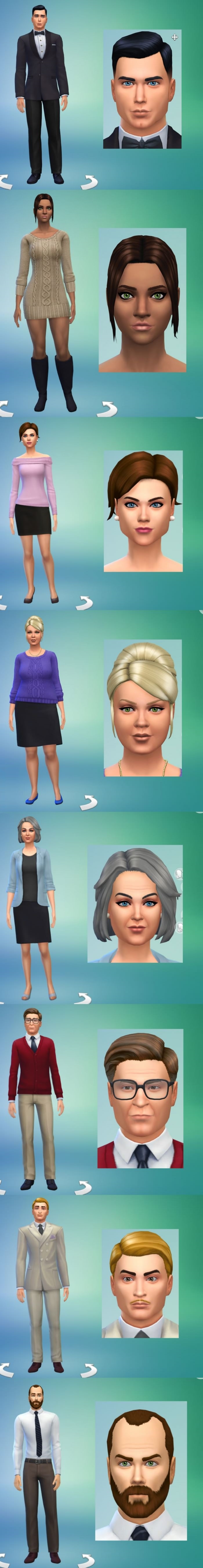 Sims 4 Archer cast