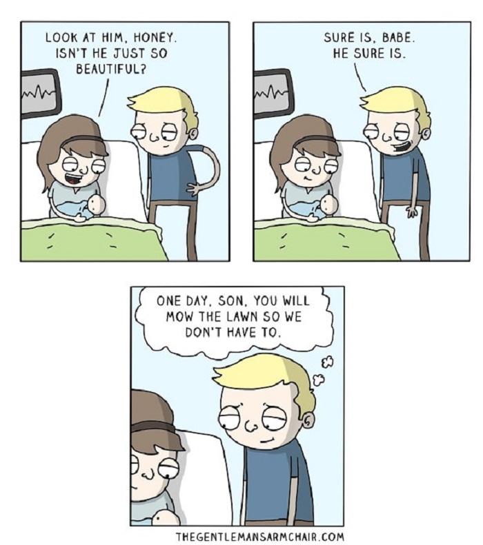 Proud father